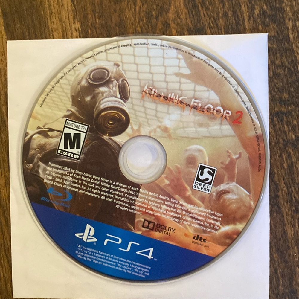 Killing Floor 2.  PlayStation 4